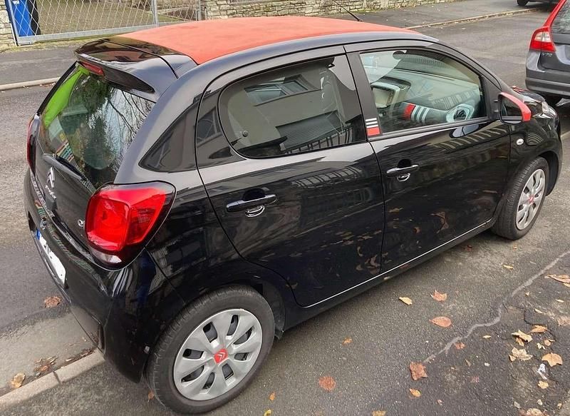 Gebraucht Citroën C1 PureTech 82 PS (60 kW) 2017 Schwarz Kleinwagen