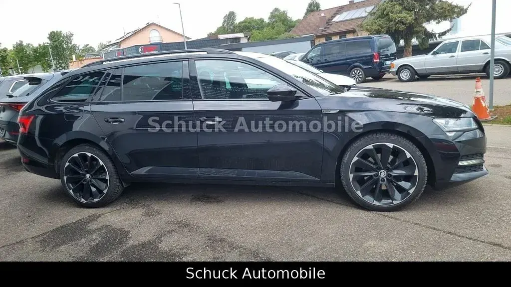 Gebraucht Skoda Superb SportLine 156 PS (114 kW) 2022 Schwarz Limousine