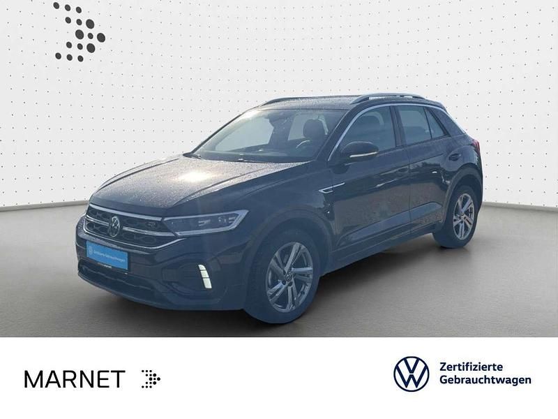 Deep black perleffekt Gebraucht 2022 VW T-Roc R-line SUV | 26.430 € (Fairer Preis) - Bild 1/3