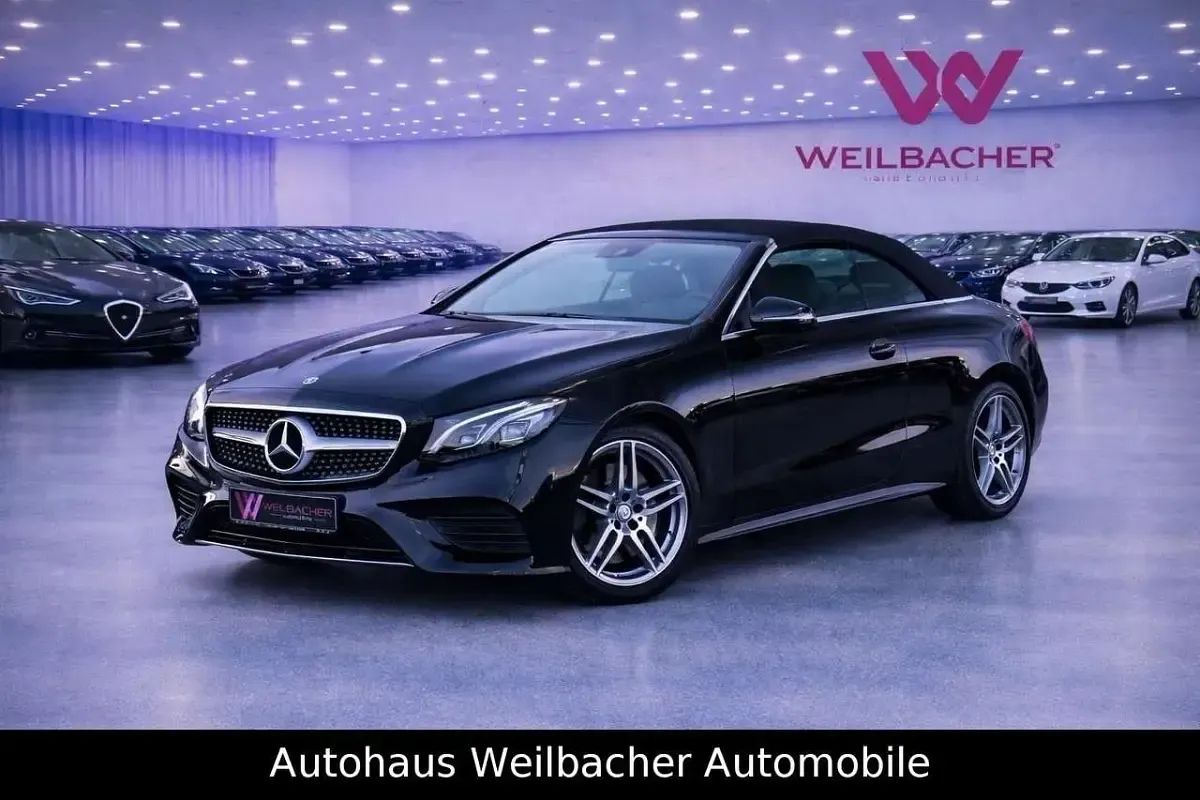 Gebraucht Mercedes E300 AMG line 245 PS (180 kW) 2019 Schwarz Cabrio