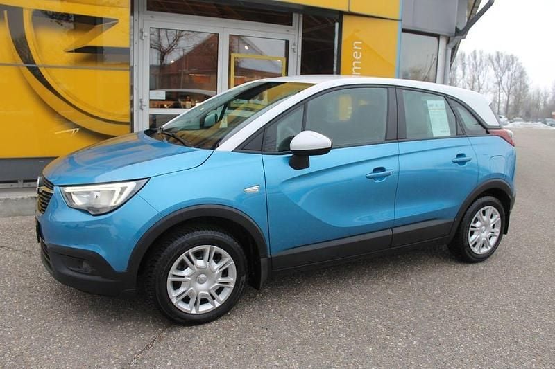 Gebraucht Opel Crossland X Edition 131 PS (96 kW) 2018 Blau SUV