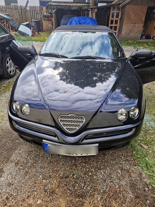 Schwarz Gebraucht 1996 Alfa Romeo Spider Cabrio | 1.355 € (Superpreis) - Bild 1/4