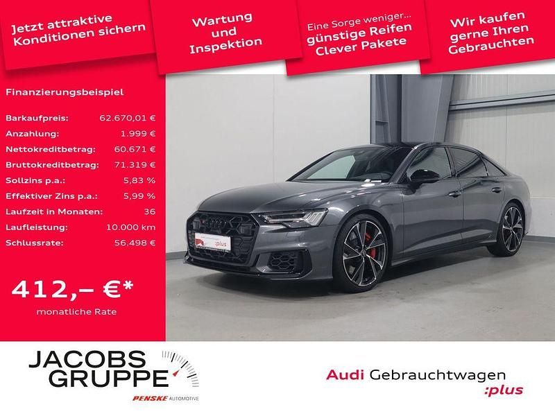 Daytonagrau perleffekt Gebraucht 2024 Audi S6 Ambiente Limousine | 62.670 € (Guter Preis) - Bild 1/4