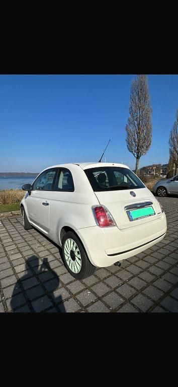 Gebraucht Fiat 500 69 PS (50 kW) 2009 Weiß Cabrio