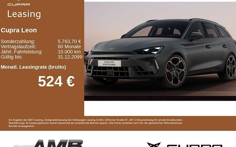 Enceladusgrau matt Neu 2025 Cupra Leon VZ Kombi | 49.950 € (Etwas zu teuer) - Bild 1/4