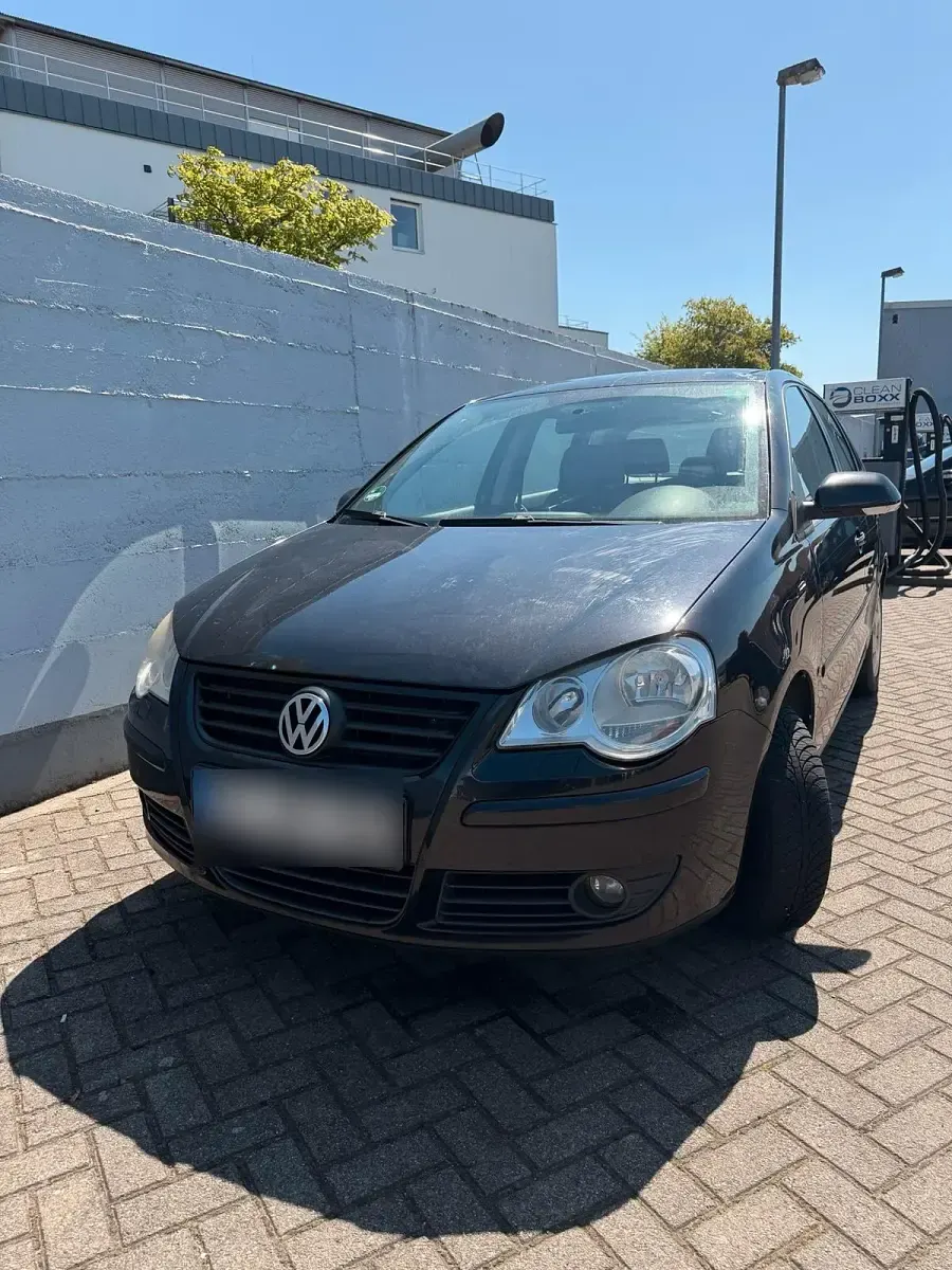 Gebraucht VW Polo 80 PS (58 kW) 2007 Schwarz Kleinwagen