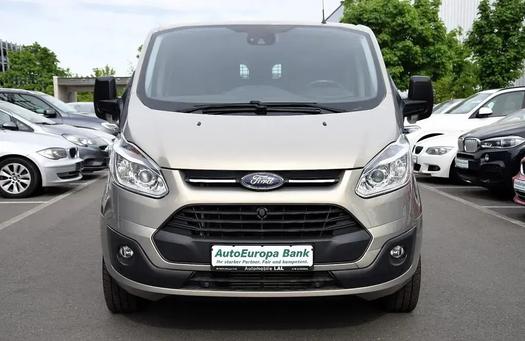 Gebraucht Ford Transit Custom 125 PS (91 kW) 2014 Tectonic silver Van / Kleinbus