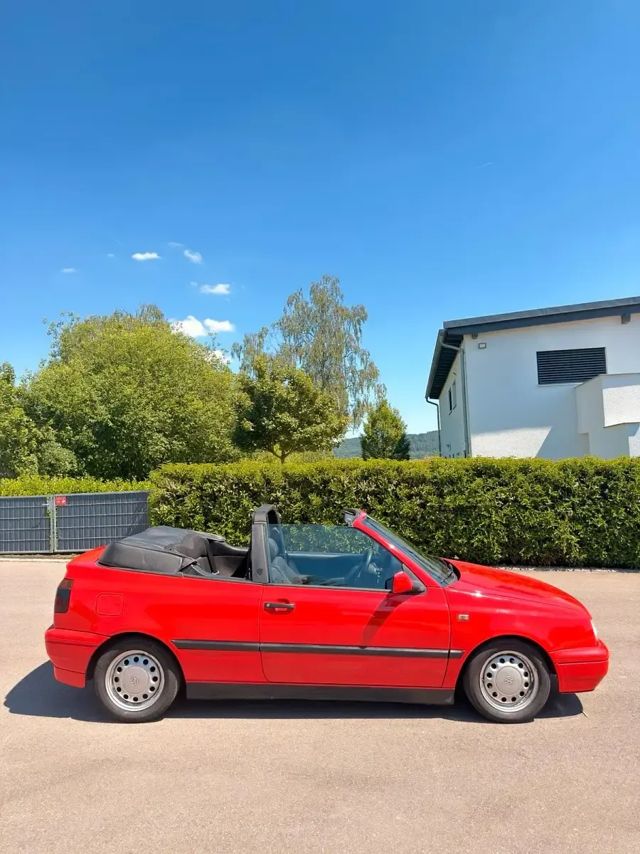 Gebraucht VW Golf Cabriolet 75 PS (55 kW) 1994 Rot Cabrio