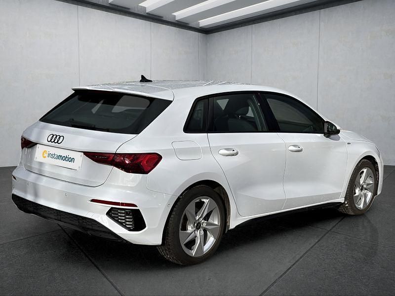 Gebraucht Audi A3 Sportback S-Line 150 PS (110 kW) 2024 Weiß Kleinwagen