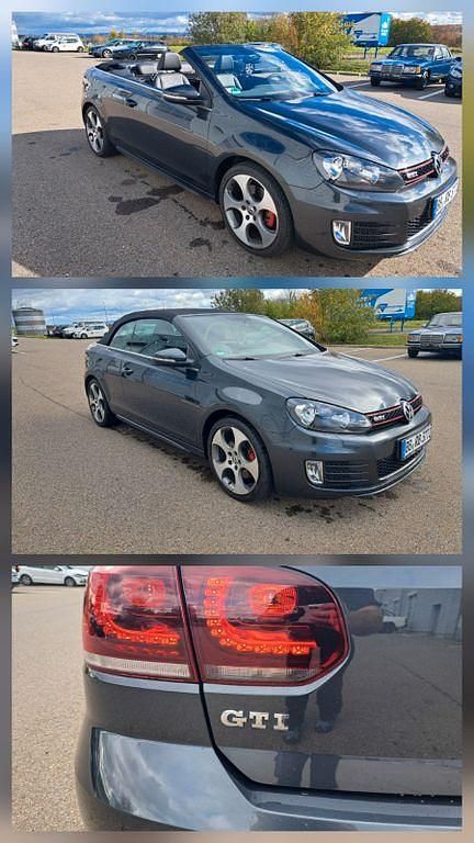 Grau Gebraucht 2013 VW Golf Cabriolet GTI Cabrio | 14.990 € (Etwas zu teuer) - Bild 1/4