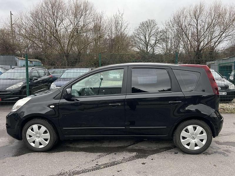 Gebraucht Nissan Note Visia 88 PS (64 kW) 2010 Schwarz Kleinwagen