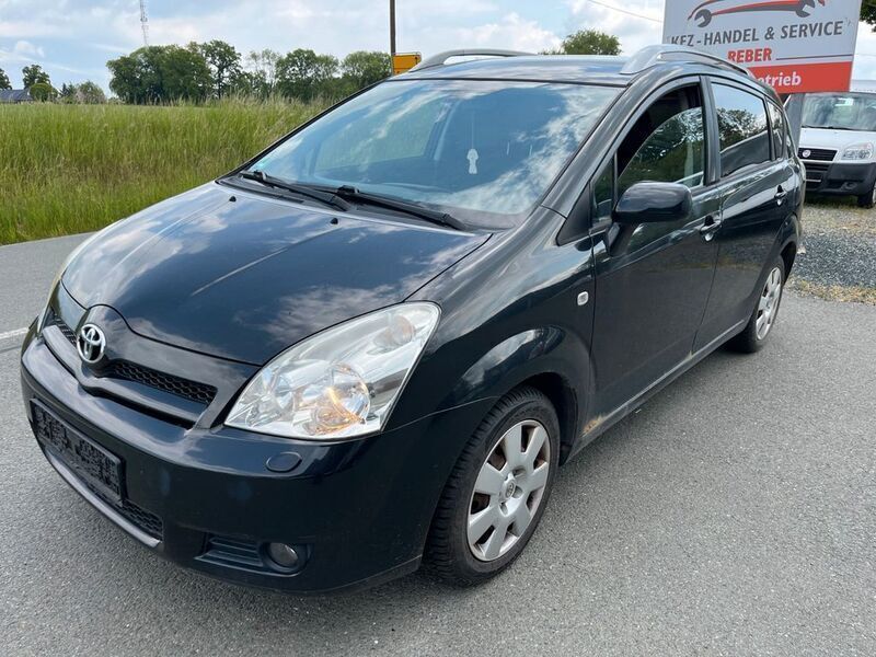 Schwarz Gebraucht 2006 Toyota Corolla Verso Executive Van / Kleinbus | 2.750 € (Superpreis) - Bild 1/4