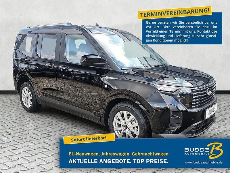 Agateblack metallic Neu 2025 Ford Tourneo Courier Titanium Van / Kleinbus | 25.880 € (Guter Preis) - Bild 1/4