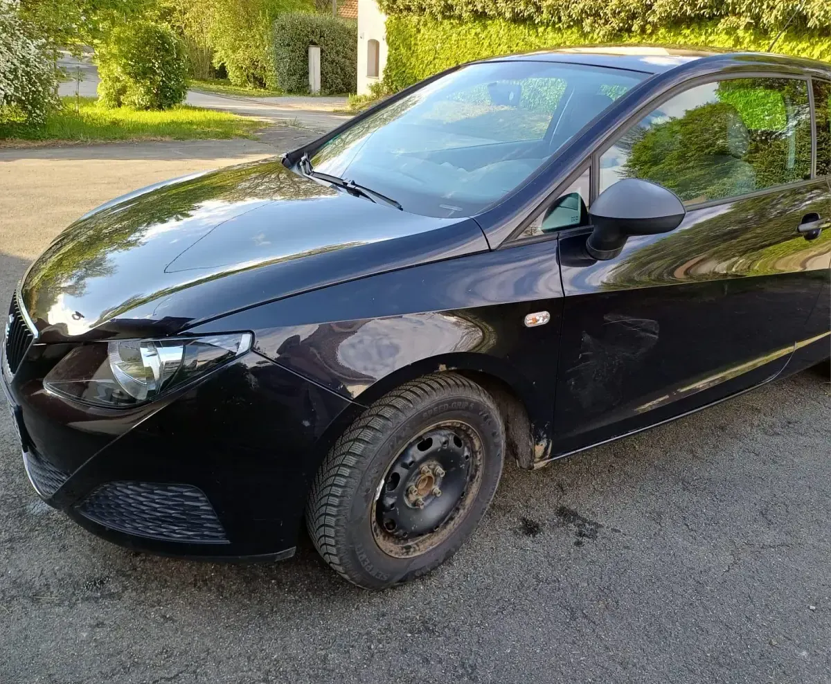 Gebraucht Seat Ibiza SC Reference 70 PS (51 kW) 2008 Schwarz Kleinwagen