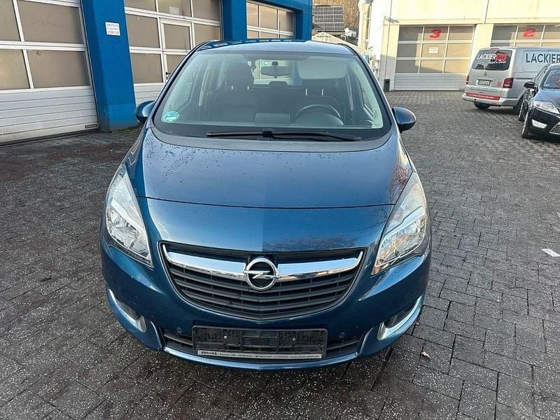 Gebraucht Opel Meriva 95 PS (69 kW) 2016 Blau Van / Kleinbus