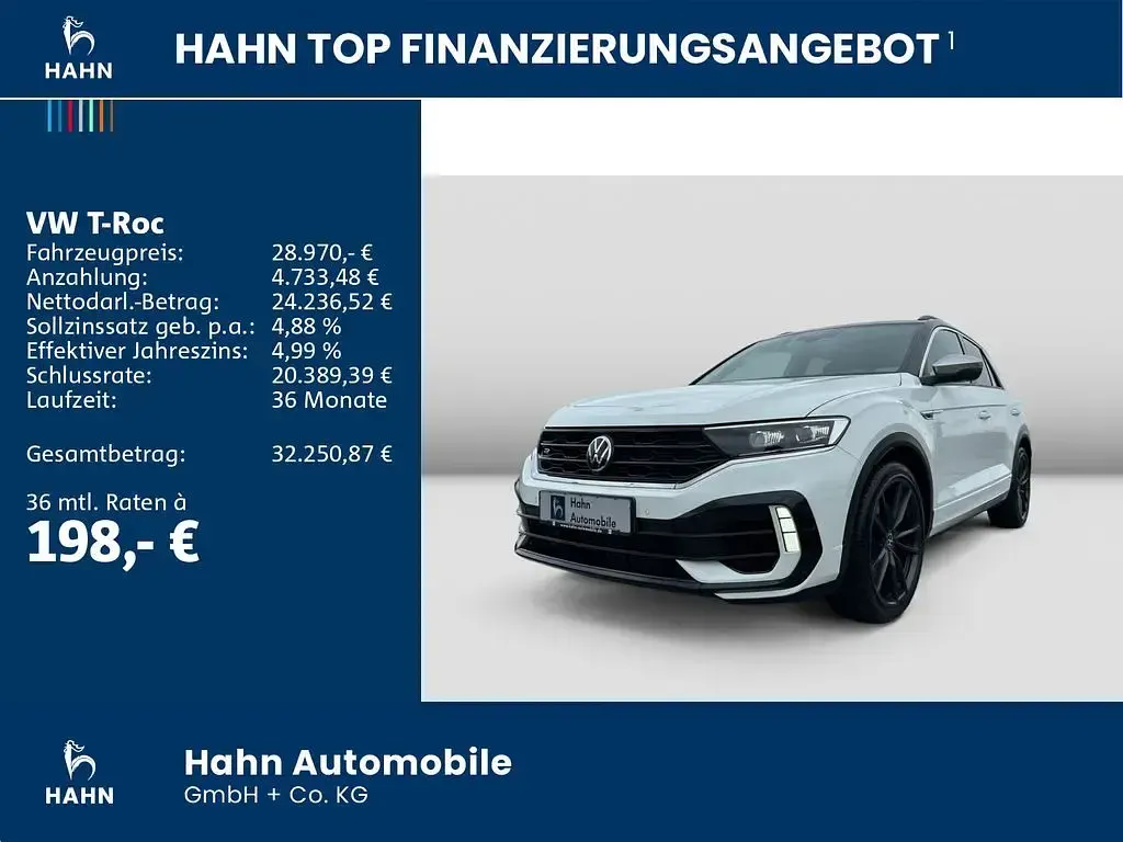 Usata VW T-Roc Beats 300 CV (220 kW) 2022 Bianco SUV