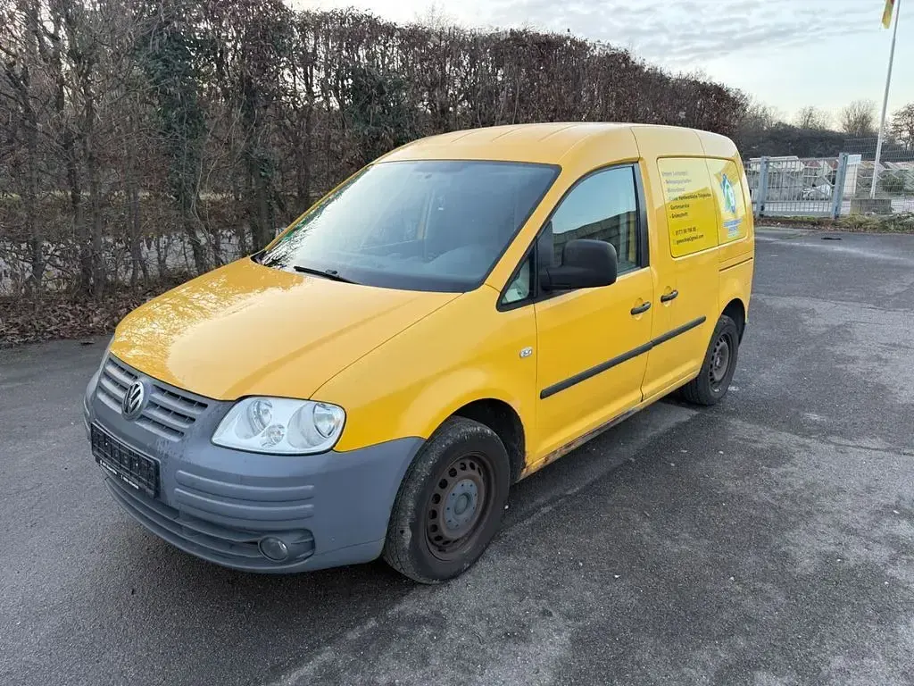 Gebraucht VW Caddy 105 PS (77 kW) 2006 Gelb Van / Kleinbus