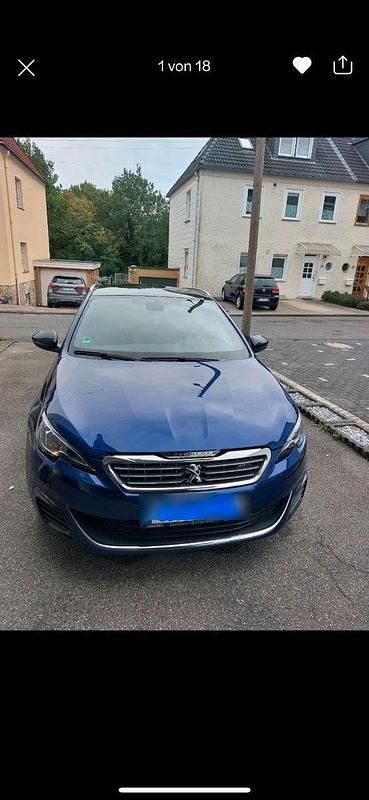 Blau Gebraucht 2015 Peugeot 308 GT Kombi | 10.000 € (Fairer Preis) - Bild 1/4