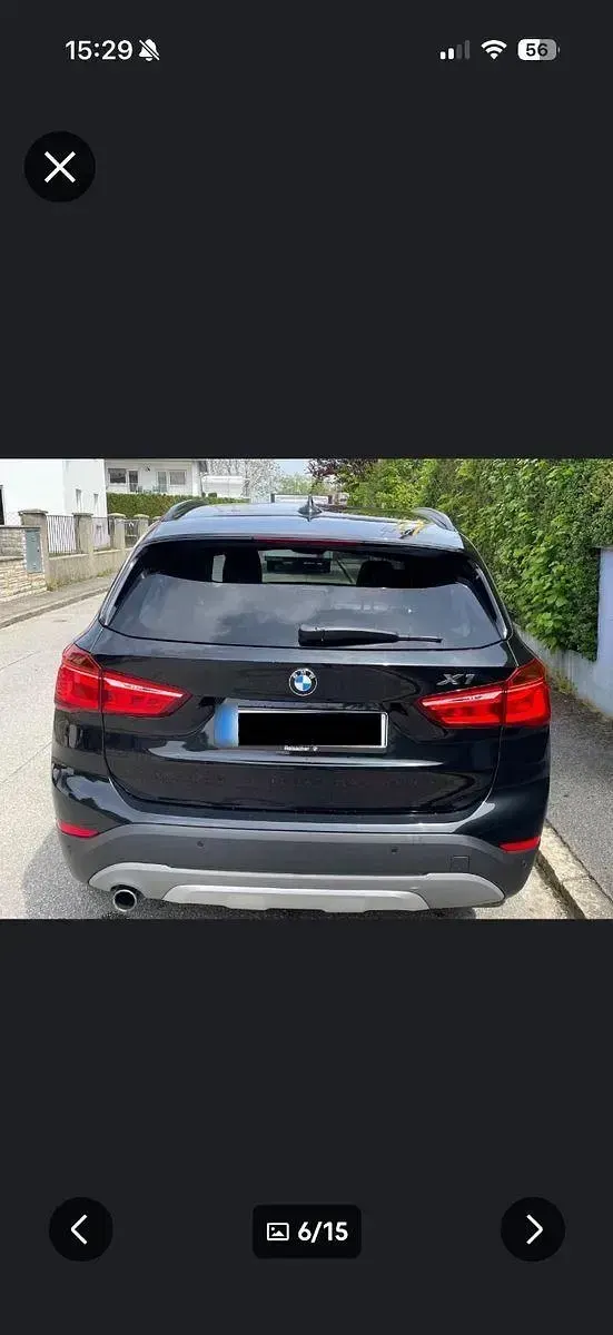 Usado BMW X1 xLine 231 CV (169 kW) 2016 Negro SUV