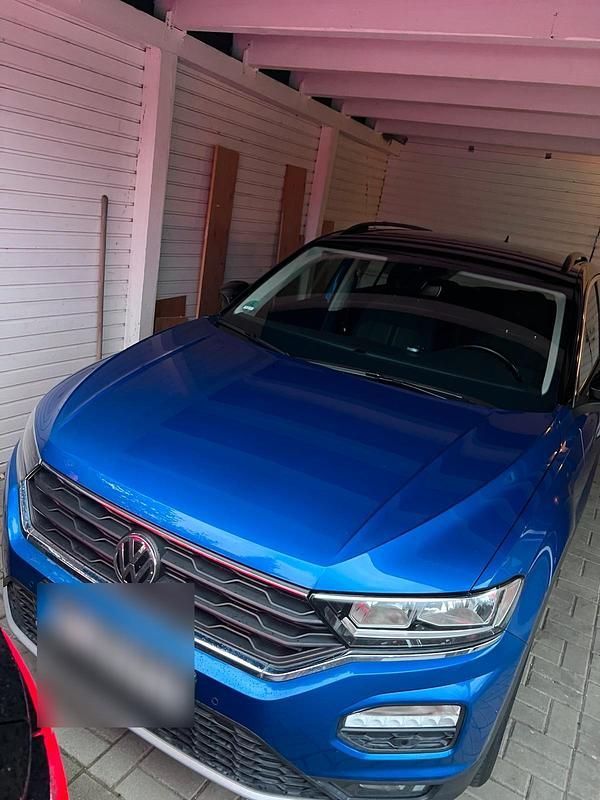 Gebraucht VW T-Roc 116 PS (85 kW) 2018 Blau SUV