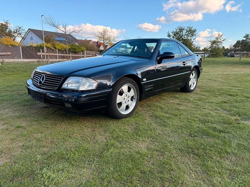 Schwarz Gebraucht 2003 Mercedes SL320 Cabrio | 36.900 € (Teuer) - Bild 1/4