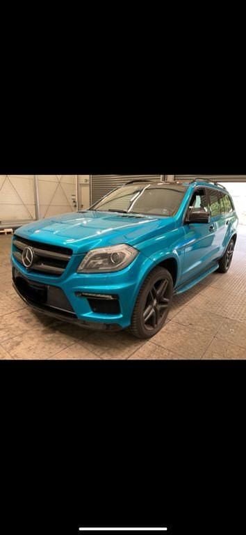 Blau Gebraucht 2015 Mercedes GL500 AMG SUV | 26.000 € (Etwas zu teuer) - Bild 1/4