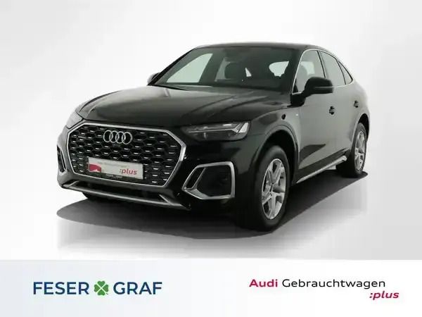 Mythosschwarz metallic Gebraucht 2024 Audi Q5 Ambiente SUV | 43.990 € (Superpreis) - Bild 1/4