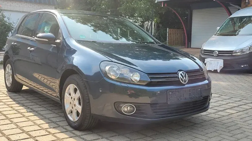 Gebraucht VW Golf VI Style 86 PS (63 kW) 2011 Blau Kleinwagen