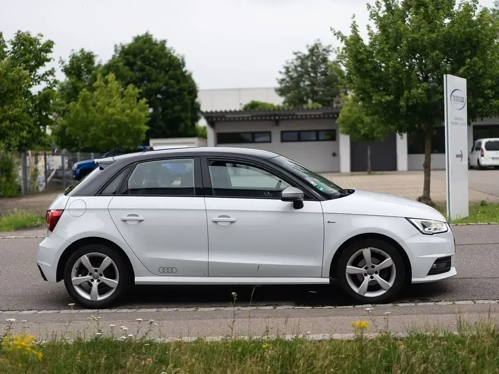 Gebraucht Audi A1 S-Line 95 PS (69 kW) 2018 Weiß Limousine