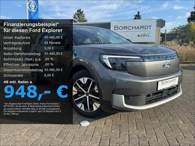Magneticgrau (metallic) Neu 2025 Ford Explorer SUV | 45.479 € (Guter Preis) - Bild 1/4