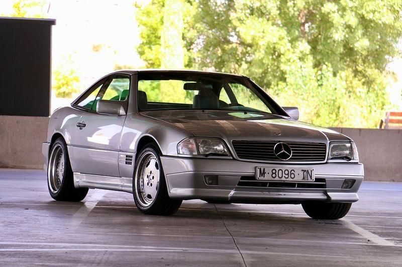 Silber Gebraucht 1996 Mercedes SL600 Cabrio | 39.900 € - Bild 1/4