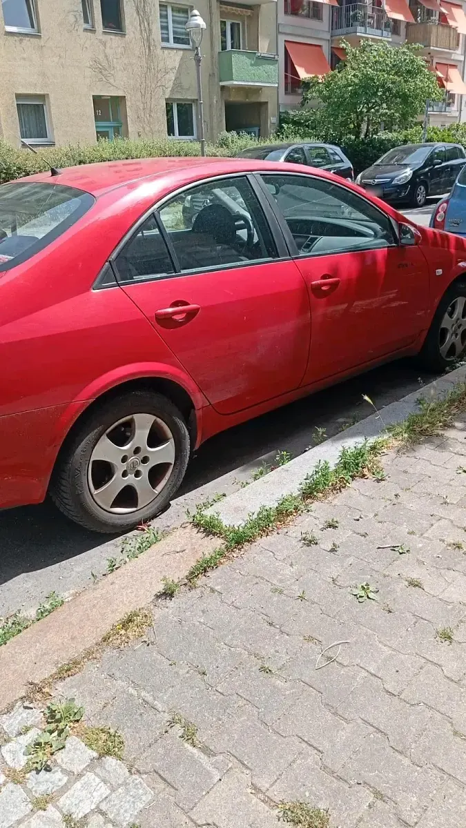 Gebraucht Nissan Primera 130 PS (95 kW) 2002 Rot Kleinwagen