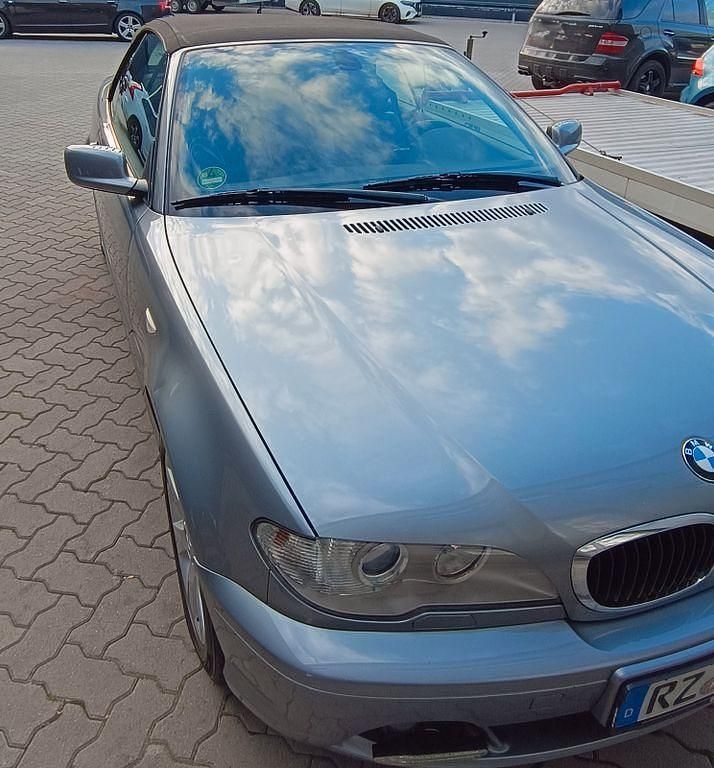 Silber Gebraucht 2005 BMW 320 Cabriolet Sport Line Cabrio | 9.999 € (Fairer Preis) - Bild 1/4