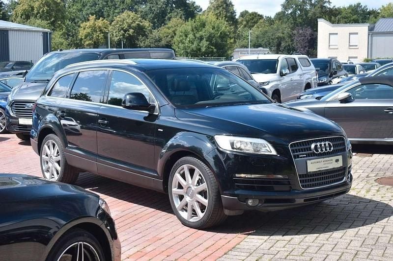Schwarz Gebraucht 2008 Audi Q7 S-Line SUV | 7.000 € - Bild 1/4
