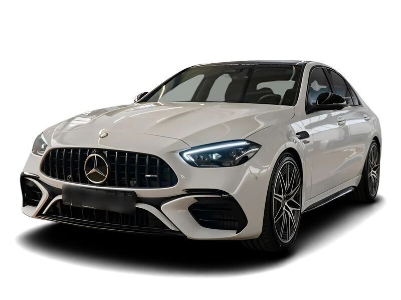 Weiss Gebraucht 2024 Mercedes C63 AMG AMG Limousine | 87.049 € - Bild 1/4