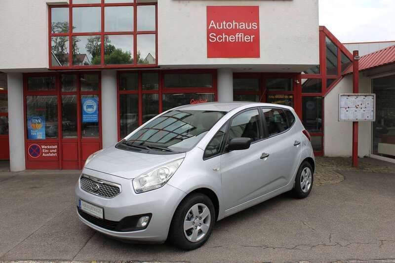 Continentalsilber met. Gebraucht 2010 Kia Venga Vision Kleinwagen | 4.400 € (Etwas zu teuer) - Bild 1/4