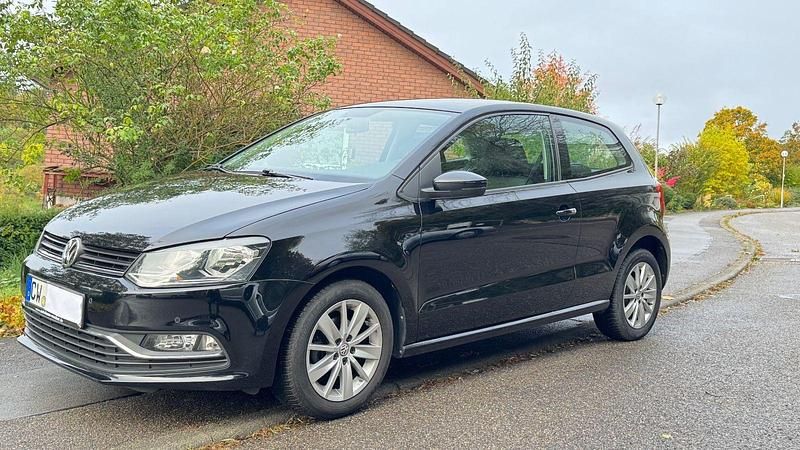 Schwarz Gebraucht 2016 VW Polo Comfortline Kleinwagen | 5.100 € (Superpreis) - Bild 1/4