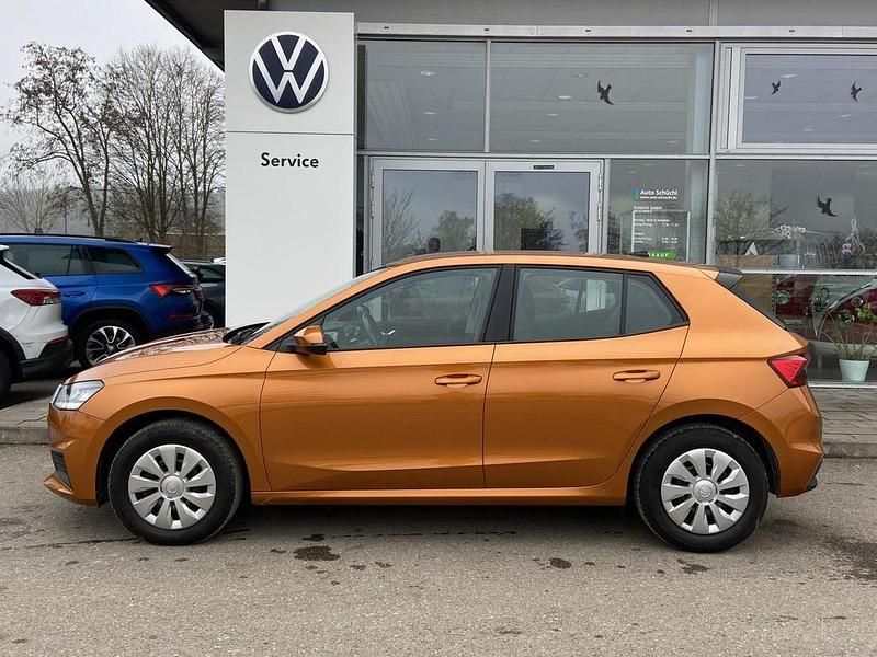 Gebraucht Skoda Fabia Ambition 110 PS (80 kW) 2022 Orange Kleinwagen