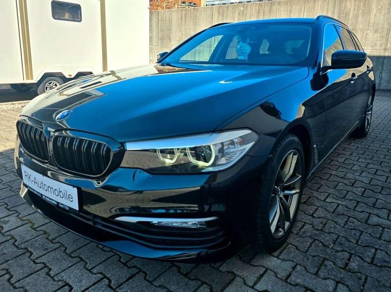 Gebraucht BMW 520 Sport Line 190 PS (139 kW) 2018 Schwarz Kombi