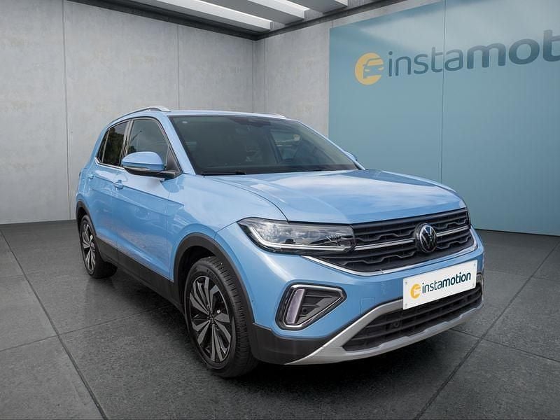 Blau Gebraucht 2024 VW T-Cross SUV | 25.299 € (Fairer Preis) - Bild 1/4