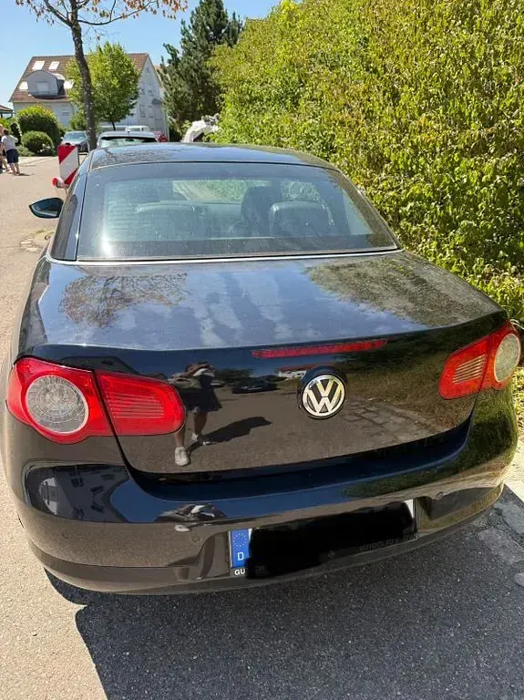 Gebraucht VW Eos 122 PS (89 kW) 2009 Schwarz Cabrio