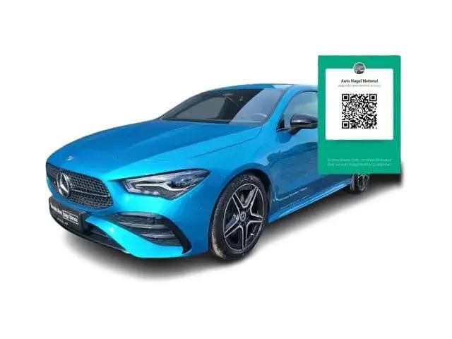 Blau Gebraucht 2024 Mercedes CLA200 AMG Kombi | 32.437 € (Fairer Preis) - Bild 1/4