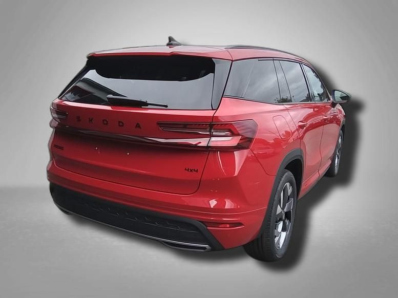 Neu Skoda Kodiaq SportLine 204 PS (150 kW) 2025 Velvet rot premium metallic SUV