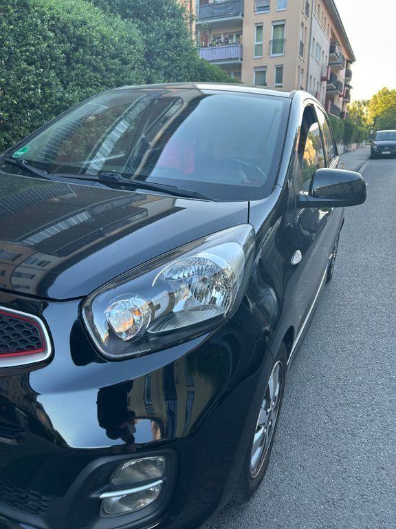 Schwarz Gebraucht 2015 Kia Picanto DREAM-TEAM Edition Kleinwagen | 4.000 € (Guter Preis) - Bild 1/4