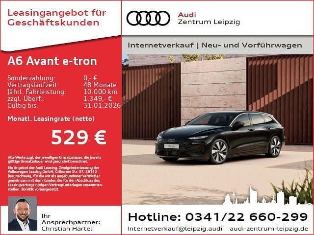 Schwarz Neu 2026 Audi A6 e-tron Sport Kombi | 64.990 € (Fairer Preis) - Bild 1/2