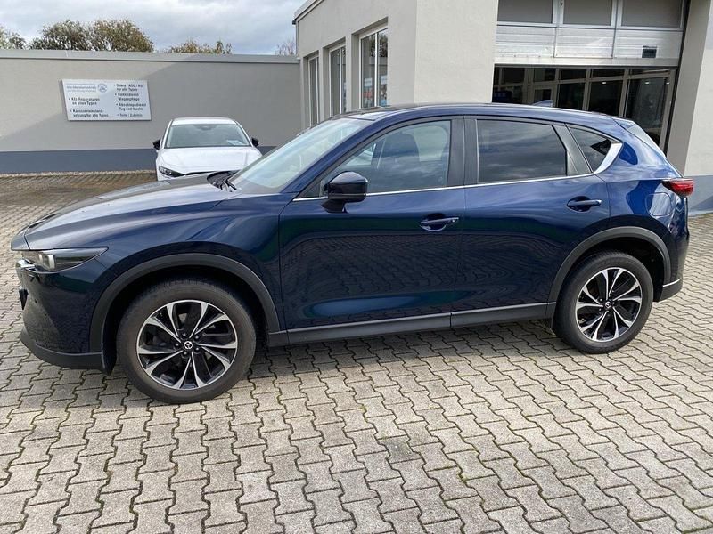 Gebraucht Mazda CX-5 Ad'Vantage 150 PS (110 kW) 2022 Deep crystal blue SUV