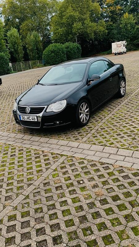 Schwarz Gebraucht 2009 VW Eos Cabrio | 2.800 € (Superpreis) - Bild 1/4