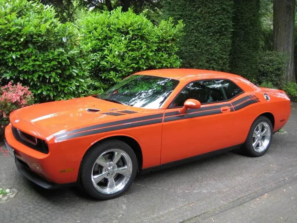 Occasion Dodge Challenger 377 ch (277 kW) 2009 Orange Coupé
