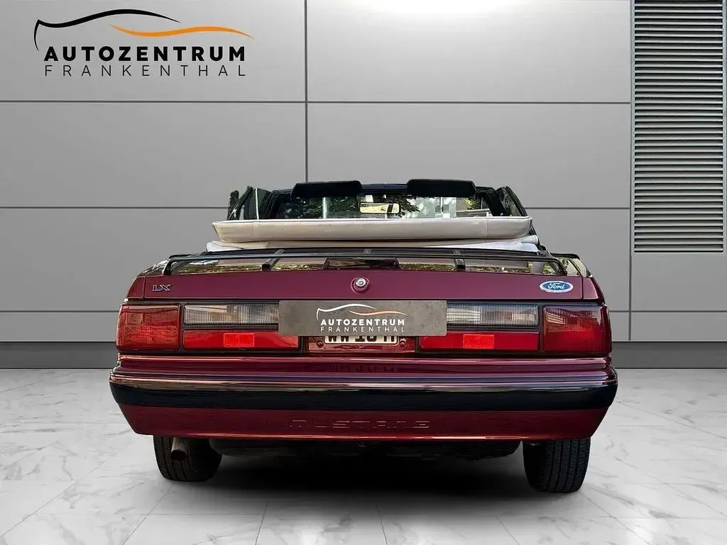 Gebraucht Ford Mustang Convertible 91 PS (66 kW) 1988 Rot Cabrio