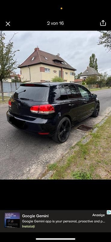 Gebraucht VW Golf VI 80 PS (58 kW) 2009 Schwarz Kleinwagen
